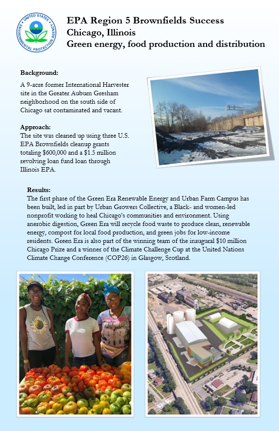 Brownfields and Land Revitalization in EPA Region 5 US EPA